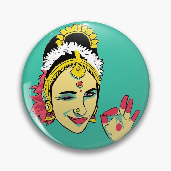 Item preview, Desi Aunty Dancer Wink designed and sold by anikettrivedi.