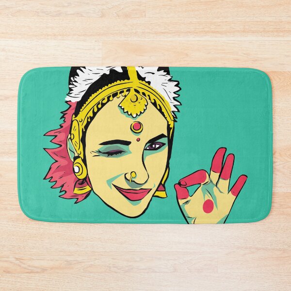 Item preview, Desi Aunty Dancer Wink designed and sold by anikettrivedi.