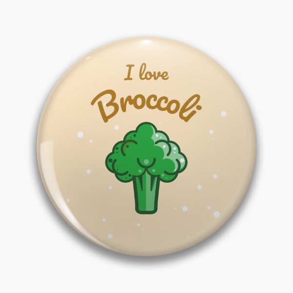 Item preview, I love broccoli designed and sold by sundriedstars.