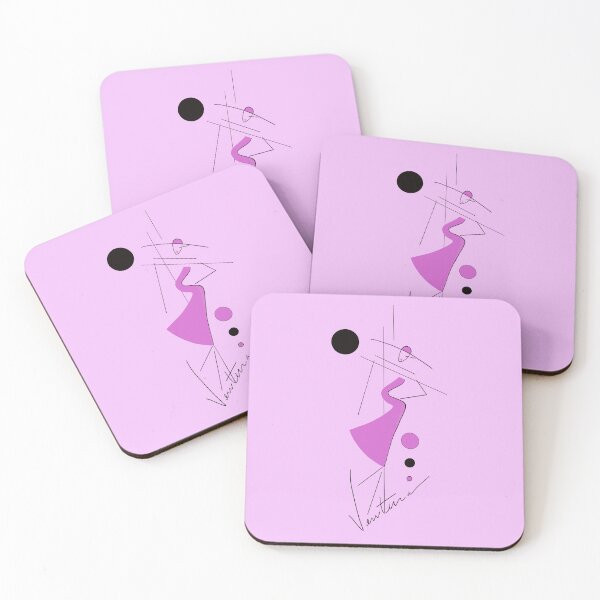 Item preview, Pink Abstract Girl designed and sold by Norma Linda Ventura.