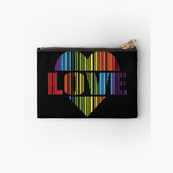 Item preview, RAINBOW LOVE HEART BARCODE designed and sold by Dwarf-Monkey.