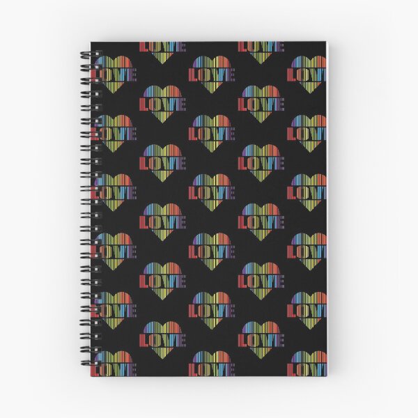 Item preview, RAINBOW LOVE HEART BARCODE designed and sold by Dwarf-Monkey.
