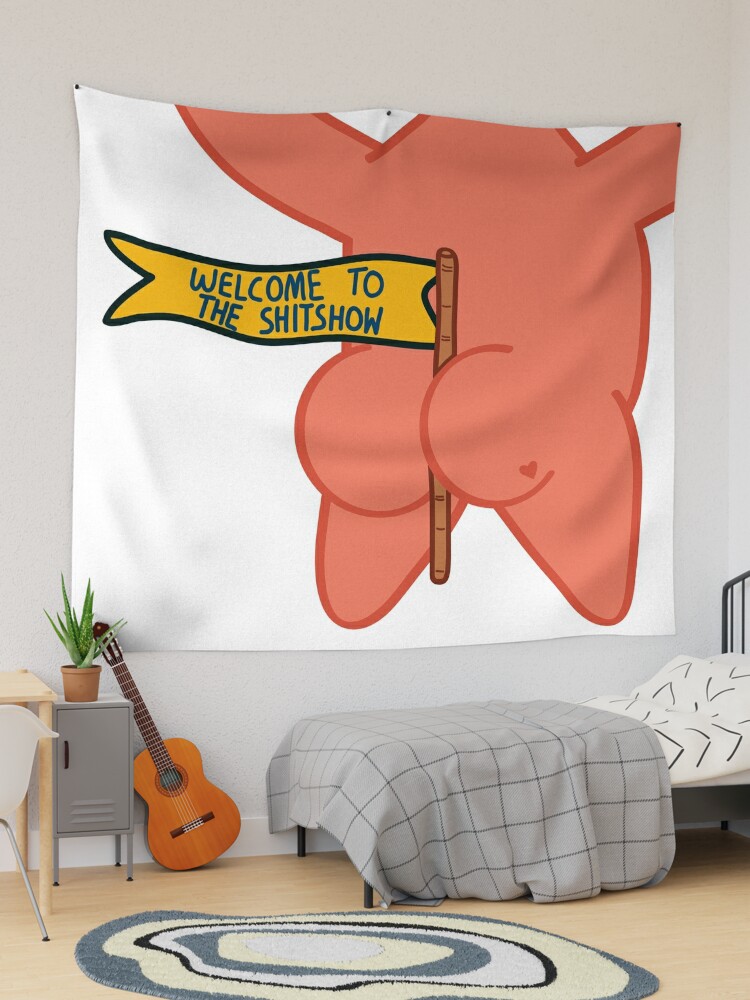 Patrick star 2024 white claw tapestry