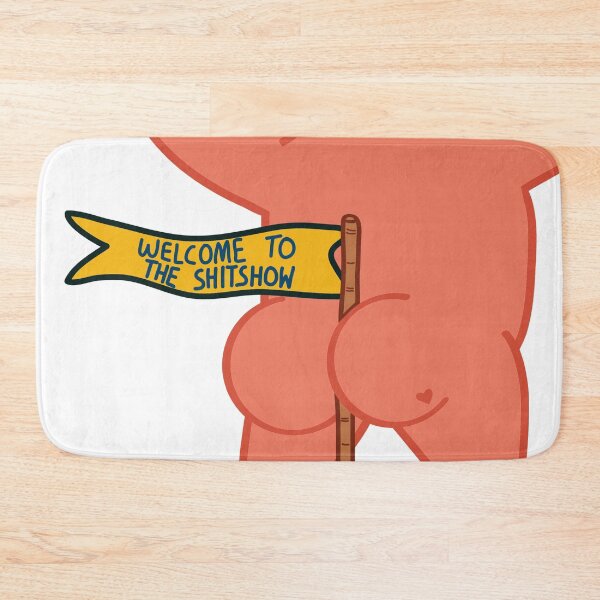 welcome to the shitshow patrick star Bath Mat