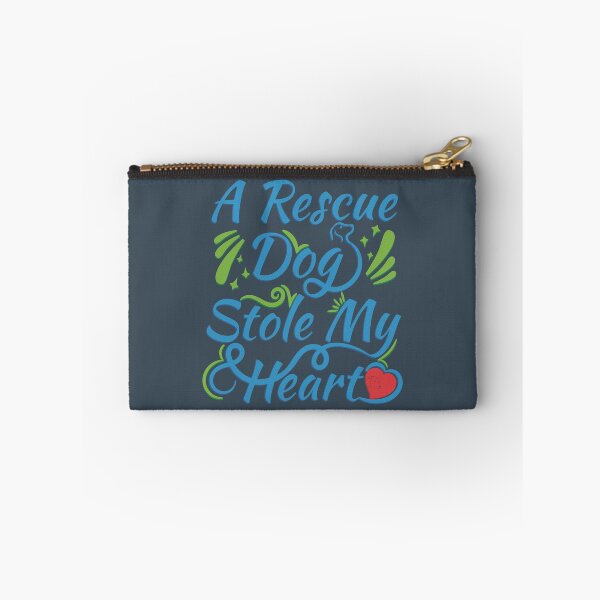 Item preview, A Rescue Dog Stole My Heart designed and sold by dogMematic.