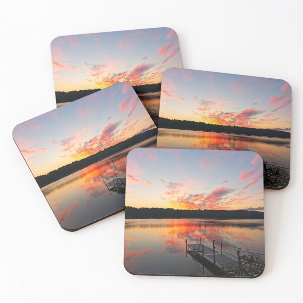 Item preview, Sunrise - Lake Pennessewassee, Maine designed and sold by StevenRalserPhoto.