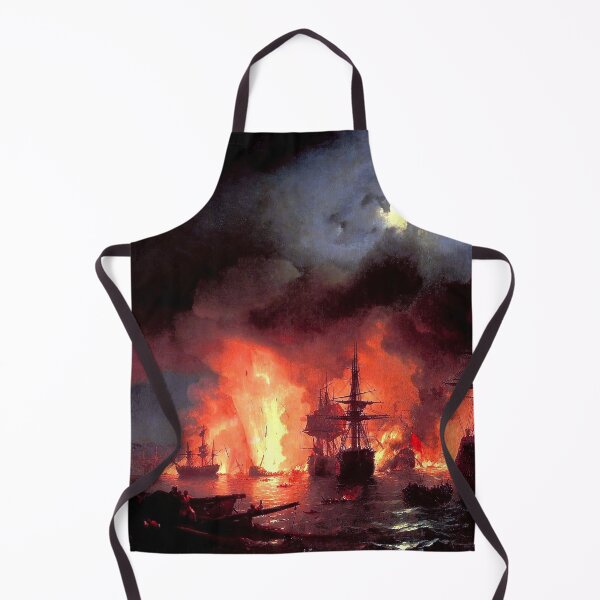Item preview, Battle of Cesme at Night - Ivan Aivazovsky - 1848 designed and sold by CJET.