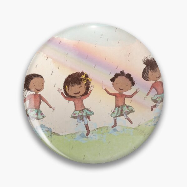 Item preview, Natural Hair Dancing In The Rain! designed and sold by HeyGirlGreeting.