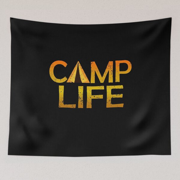 Item preview, Camp Life | Camping Hiking designed and sold by LushCatDesign.