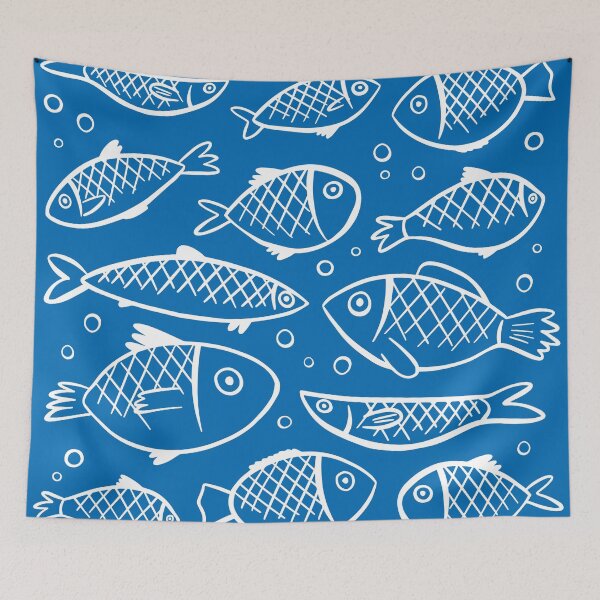 Item preview, Fishes Pattern designed and sold by TagCreation.