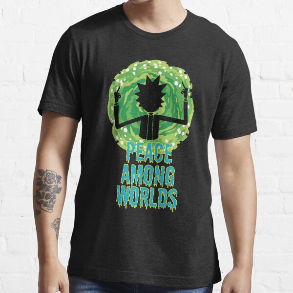 Peace Among Worlds - Rick and Morty Quotes Essential T-Shirt