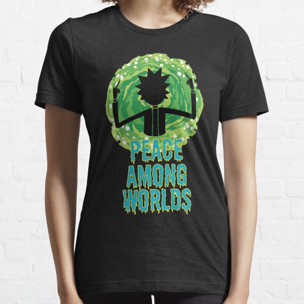 La paix entre les mondes - Citations de Rick et Morty T-shirt essentiel