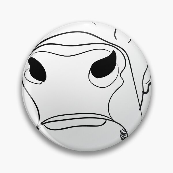 Item preview, Artistic cow drawing designed and sold by Abile84.