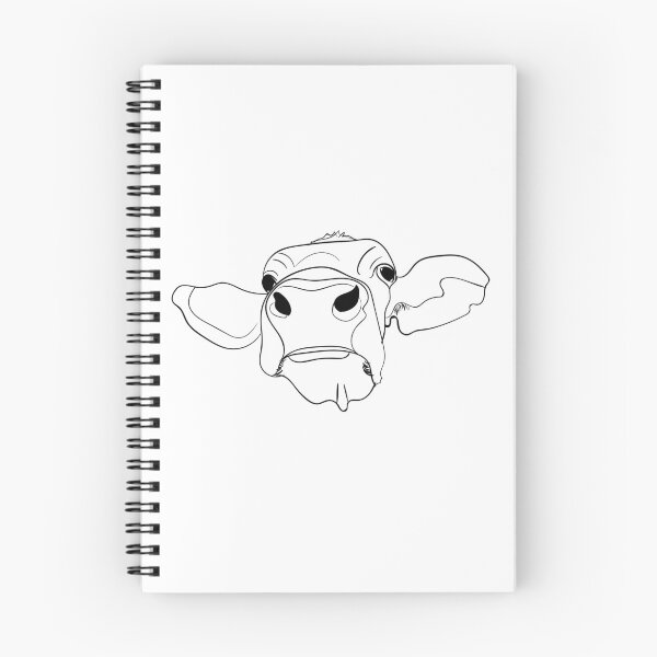 Item preview, Artistic cow drawing designed and sold by Abile84.