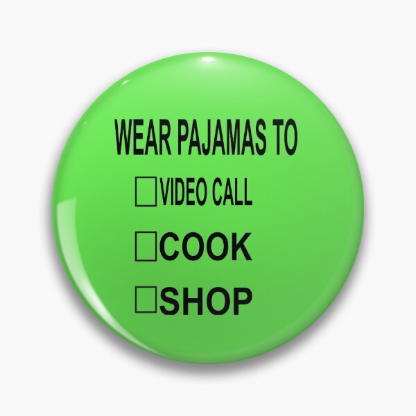 Item preview, WEAR PAJAMAS TO VIDEO CALL designed and sold by AVOGATO KITTY KAT  CAT.
