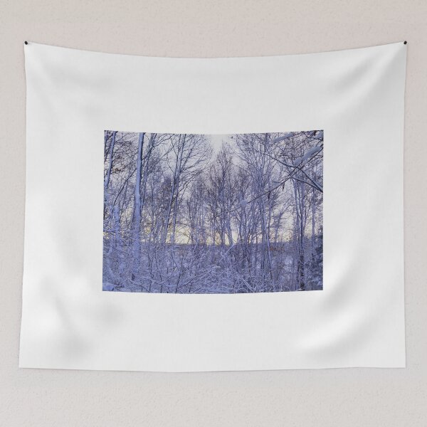 Item preview, Backyard Snowy Morning designed and sold by J Rier Photography.