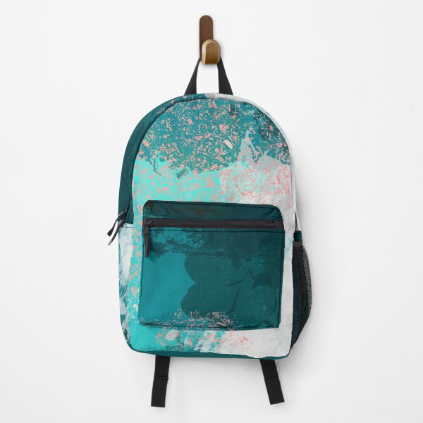 Item preview, Abstract Watercolor Blue Teal Black designed and sold by whyshecreates.