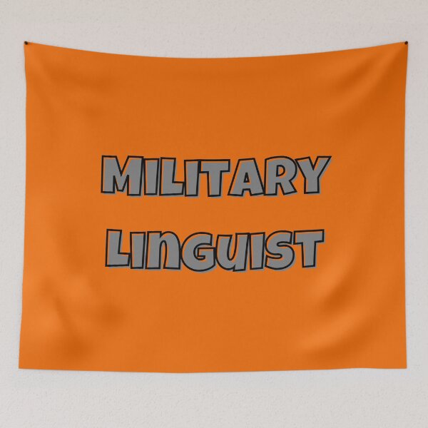 Item preview, Military Linguist designed and sold by China Net Lingo.