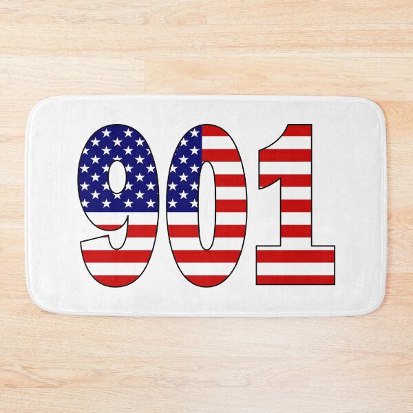 Item preview, 901 - Código de área de Memphis, Tennessee designed and sold by AllShirts21.