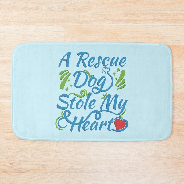 Item preview, A Rescue Dog Stole My Heart designed and sold by dogMematic.
