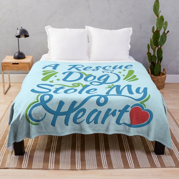 Item preview, A Rescue Dog Stole My Heart designed and sold by dogMematic.