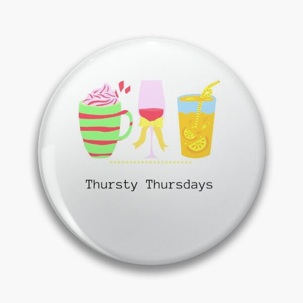 Item preview, thursty thursday, Drinking Shirt, Happy Hour, Happy Hour Shirt, Women's,Thursday Tee designed and sold by fitpress.