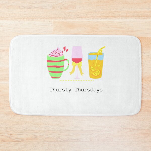 Item preview, thursty thursday, Drinking Shirt, Happy Hour, Happy Hour Shirt, Women's,Thursday Tee designed and sold by fitpress.
