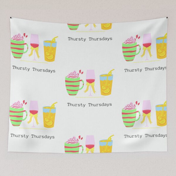 Item preview, thursty thursday, Drinking Shirt, Happy Hour, Happy Hour Shirt, Women's,Thursday Tee designed and sold by fitpress.