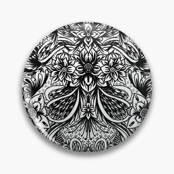 Item preview, Black and White Symmetry  designed and sold by tiresiasFelis.