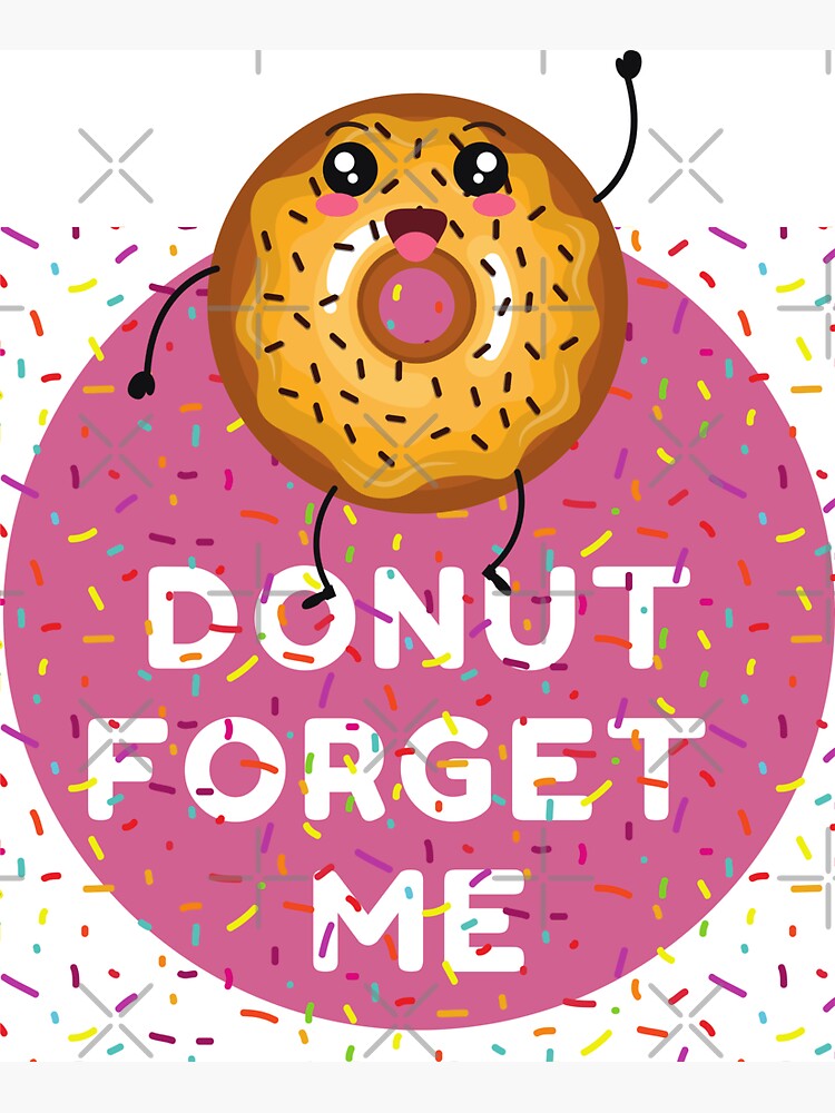 donut-forget-me-magnet-for-sale-by-sgmydesigns-redbubble