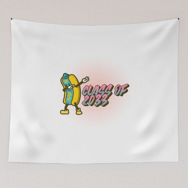 Item preview, Class of 2033 Cartoon Hot Dog designed and sold by gapanet.