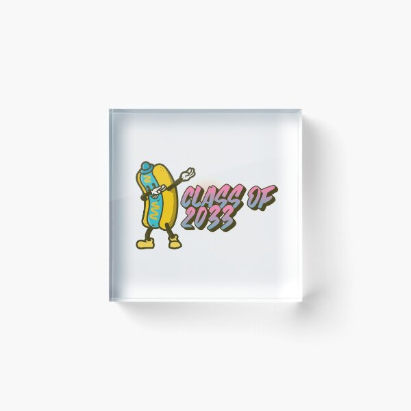 Item preview, Class of 2033 Cartoon Hot Dog designed and sold by gapanet.