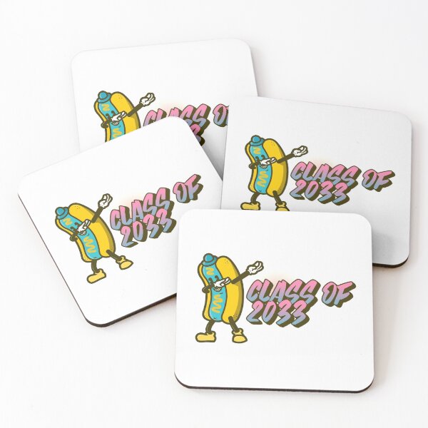 Item preview, Class of 2033 Cartoon Hot Dog designed and sold by gapanet.