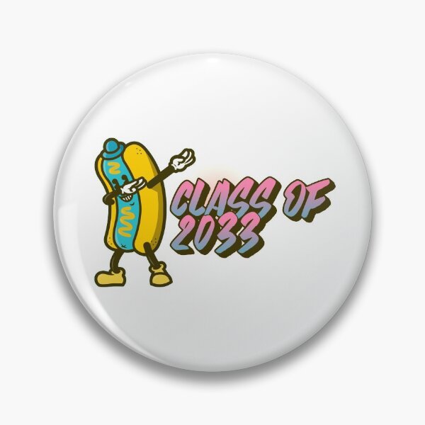 Item preview, Class of 2033 Cartoon Hot Dog designed and sold by gapanet.