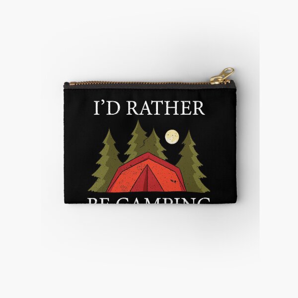 Item preview, I'd Rather Be Camping designed and sold by LushCatDesign.