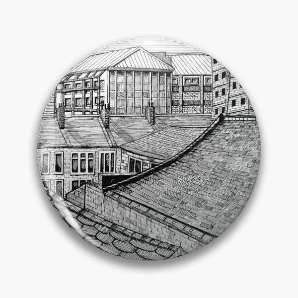 Item preview, 290 - A GLASGOW SKYLINE - DAVE EDWARDS - INK - 2020 designed and sold by BLYTHART.