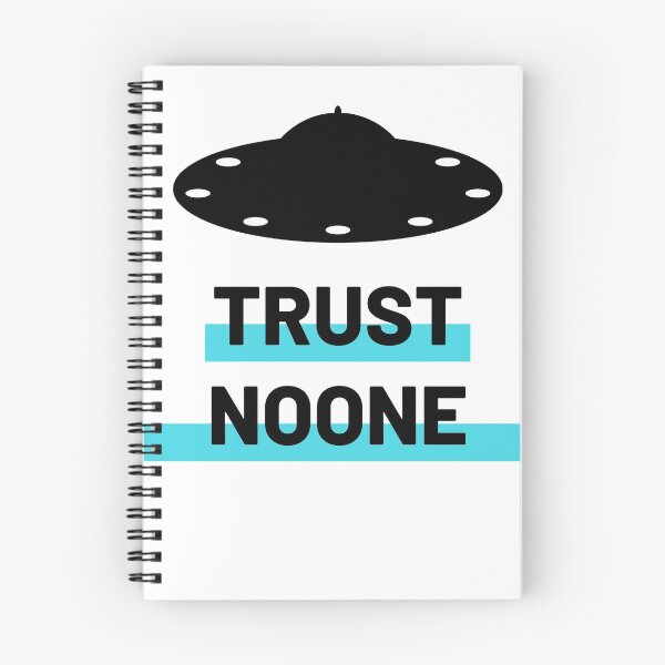 Item preview, Trust Noone UFO alien designed and sold by RKSDesigns.