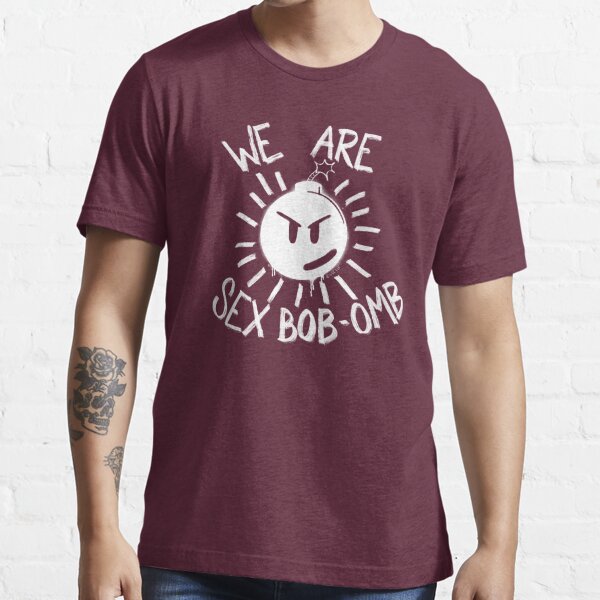 We Are Sex Bob Omb In White T Shirt For Sale By Bughellerman