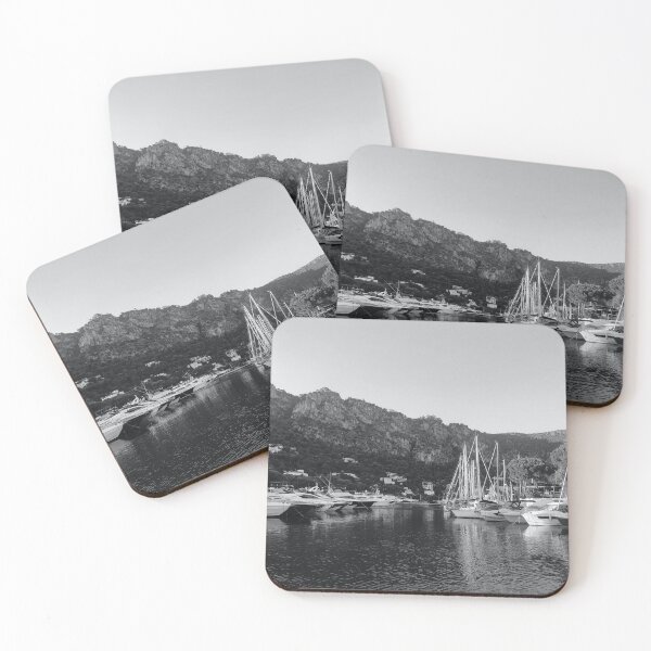 Item preview, Black and White Seaside Scenery in France designed and sold by AnnaMirella.