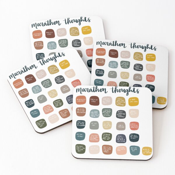Item preview, Thoughts that go through your head while running a Marathon designed and sold by MorganRenfro.