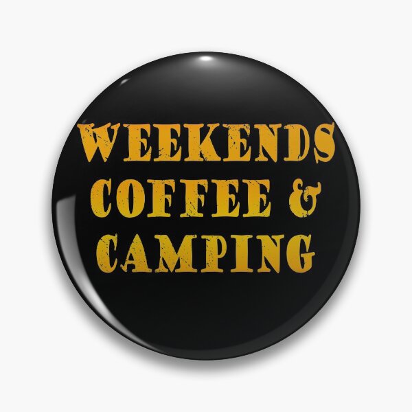 Artikelvorschau, Wochenendkaffee und Camping entworfen und verkauft von LushCatDesign.
