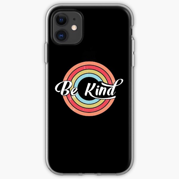BE KIND, COOL DESIGNS iPhone Soft Case