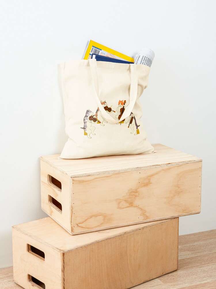 Alternate view of Cool Cat Quartet Tote Bag
