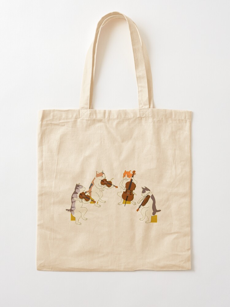 Alternate view of Cool Cat Quartet Tote Bag
