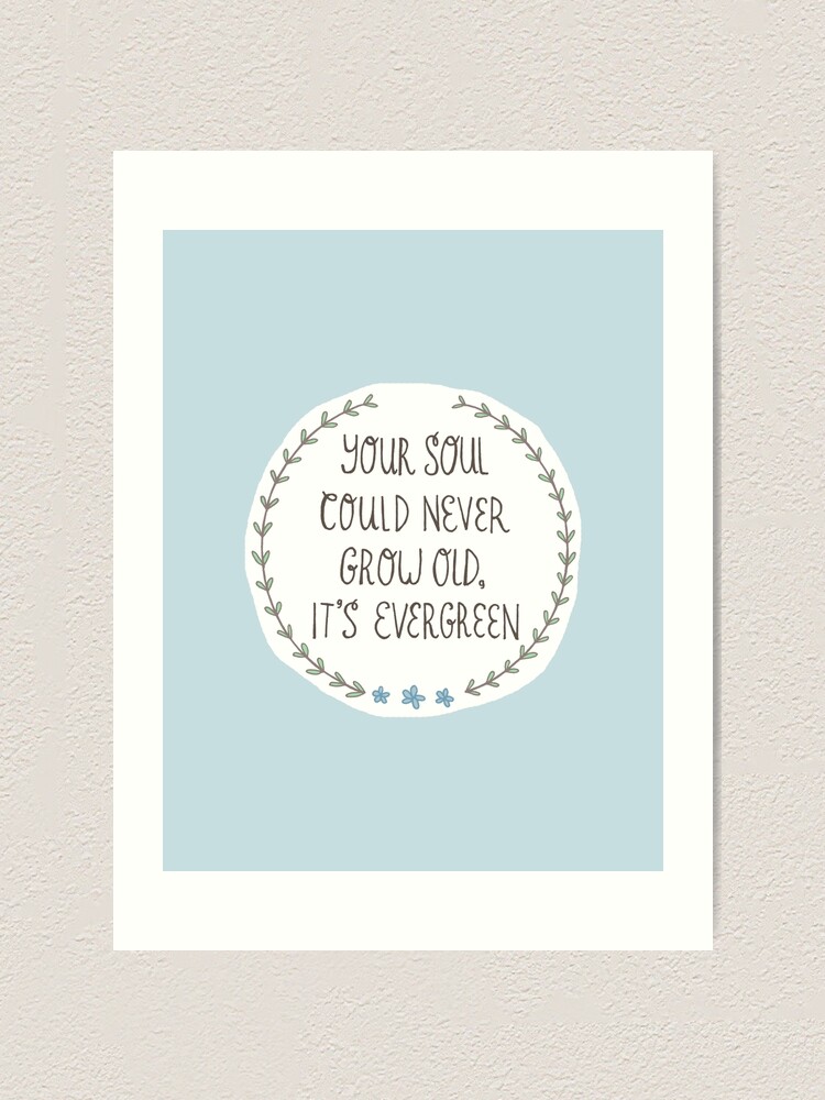 Thumbnail 2 of 3, Art Print, EVERGREEN designed and sold by elisavictoria.