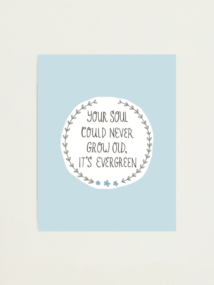 Thumbnail 2 of 3, Photographic Print, EVERGREEN designed and sold by elisavictoria.