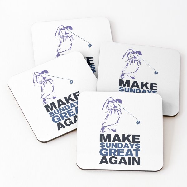 Item preview, GOLFER QUOTE MAKE SUNDAYS GREAT AGAIN FUNNY GIFT designed and sold by Coconil.
