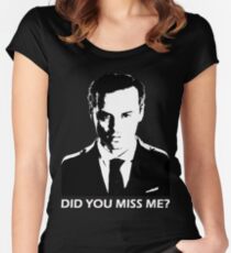 Did You Miss Me? (Dark) Women's Fitted Scoop T-Shirt
