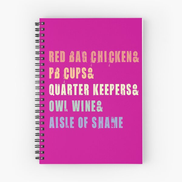 Item preview, Aisle of Shame Words ( red bag chicken& pb cups& quarter keepers& owl wine& aisle of shame ) designed and sold by Dream-bubble.