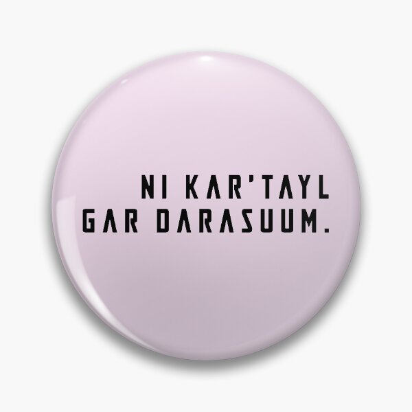 Item preview, Ni Kar'tayl Gar Darasuum (I Love You) - Mandalore Black designed and sold by themollylorian.